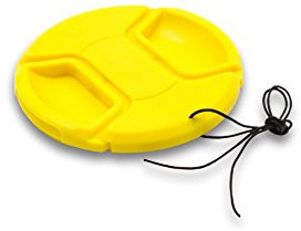 vhbw Capuchon Plastique Jaune 43mm pour Objectif Von Olympus 25 mm 2.8 Pancake (ES-2528).