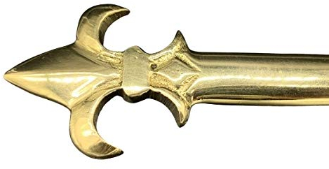 Brieföffner Lilie Messing