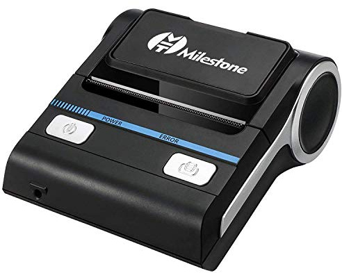 80 mm Impresora térmica Bluetooth recibo IOS Android POS USB Recibo Bill billete Máquina impresora MHT-P8001 solo se puede imprimir en inglés, no se puede imprimir en español
