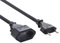Electraline 900012CBB Prolongateur avec Prise européenne Noir 5 m