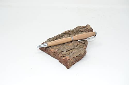 Holz Kugelschreiber Ulme Drehkugelschreiber aus Holz twist Pen Geschenk Geschenkidee Unikat handmade