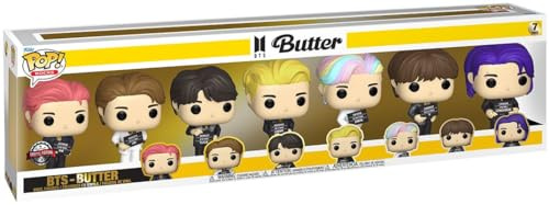 Funko Pop! Rocks: BTS Butter - Jin - 7pk - Vinyl-Sammelfigur - Geschenkidee - Offizielle Handelswaren - Spielzeug Für Kinder und Erwachsene - Music Fans - Modellfigur Für Sammler und Display
