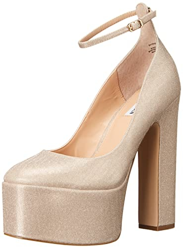 Steve Madden Damen-Pumps, Gold / Glitzer, 40 EU