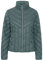 fransa FRPADMA Damen Steppjacke Übergangsjacke Jacke mit Stehkragen tailliert geschnitten mit Reißverschluss, Größe:L, Farbe:Dark Forest (185611)