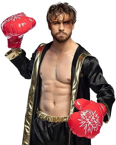 Boland 02804 - Guantoni da boxe gonfiabili, 2 pezzi, 48 cm, giocattolo acquatico, decorazione per piscina e feste a tema, accessori per costumi in maschera.