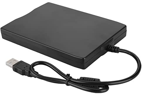 Annadue USB Floppy Disk, USB External Floppy Disk Drive Portable 1.44 MB FDD for PC for MacOSX/for 98SE/ME/2000/XP/7/8/10