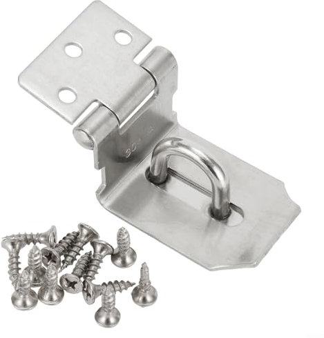 Sistema di chiusura a scatto in acciaio inox, forte protezione contro accessi non autorizzati (7,6 cm)