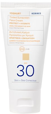 KORRES Yoghurt Tinted Sunscreen Face Cream SPF 30 50ml