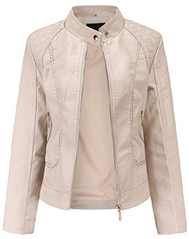 Giacca In Pelle Donna Giacca Ecopelle Donna Jeans Corta Giubbotti Di Uomo Giubbotto Giubbino Primaverile Mezza Stagione Leggero Biker Cappotto Similpelle Vintage Xs Jacket Chiodo Elegante Giubbini