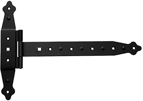 CERNIERA A CROCE T di cerniere T fasce di 287 mm piastra 235 mm Mezza pesante nero
