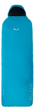 Salewa-Unisex-Erwachsene MICRO II 850 QUATTRO Schlafsack, blau, RV links