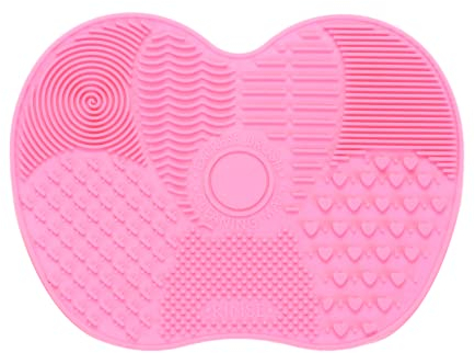Lmyzcbzl Silicone Makeup Brush Cleaning Mat, Portable Washing Tool