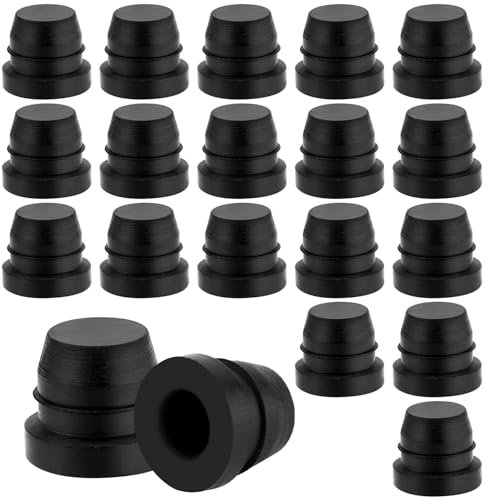 20pcs Bouchon de Purge de Frein, Bouchon de Purge de Frein Étanche Bouchon de Graisse Bouchon de Graisse Capuchon de Graisse en Caoutchouc pour Systèmes de Freinage de Moto et de Voiture