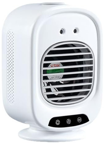 Ventilatore portatile, condizionatore d'aria portatile Ventilatore Cool Spray Umidificazione Idratazione Ventilatore USB Mini condizionatore d'aria personale Ricarica USB 3 velocità 3 velocità 2