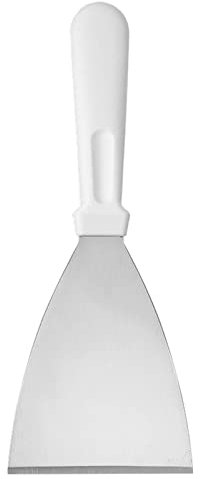 Plastic Kitchen Utensils Stainless Steel Frying Spatula Japanese Cuisine Pizza Plate Shovel Chinese Frying Spatula Kitchen Barbecue Multifunctional Tool Baking Utensils (C, 25x10x3)