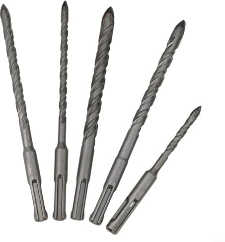 5 brocas para SDS Plus, para uso en azulejos, madera, plástico y hormigón