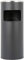 EATAN Poubelle Cendrier sur Pied Extérieur avec Poubelle Seau Intérieur 30L Disponible pour Hôtel Jardin Extérieur Supermarché (Noir)…