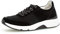Rollingsoft Sneaker Low, Mesh/Dreamvelour/Lack, schwarz, Wechselfußb. 66.897.37, Größe 40,5