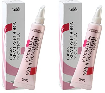 Valmy, Pack con Dos Cremas Removedoras De Cutículas En Crema, Tratamiento con Efecto Suavizante (15 ml Cada Unidad)