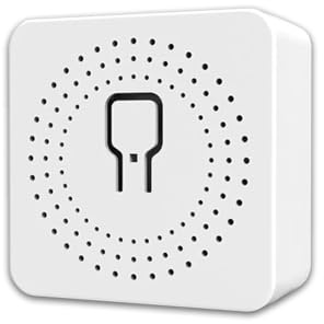 Funk Touch Lichtschalter zum Nachrüsten für Lampen ohne Schalter, Fernbedienung, RF433, Keine Verkabelung Erforderlich, SmartHome Funkschalter mini Modul Unterputzdose (Funk-Empfänger)