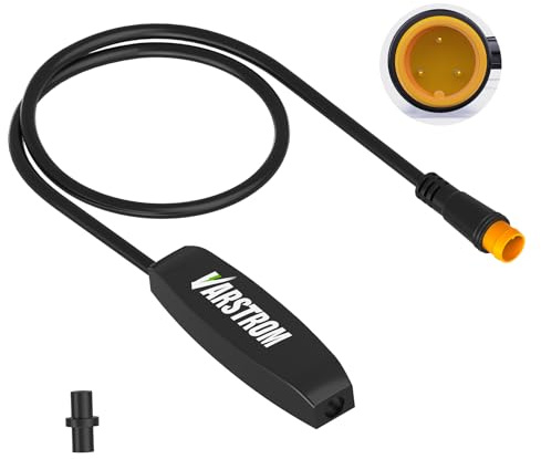 Varstrom Metal Gear Shift Sensor for BAFANG - Compatible with BBS02B BBS01B HD Mid Drive Kit, Gear Cable for 8fun Electric Bike Conversion Kit BBS02 BBS01, with 3Pin Male Connector