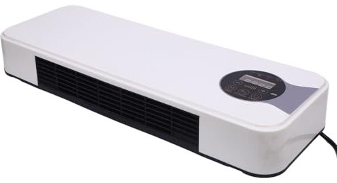 Calentador de Aire de Resfriado y Calor de Pared Multifuncional, Enfriador de Calentador de Pared Eléctrico de 1800 W, Uso de áreas Pequeñas, Fresco, Aire Caliente (EU enchufe