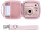 Lebakort Hard Carry Case Compatibie with Fujifilm Instax Mini 12/11 Instant Camera,Blush Pink