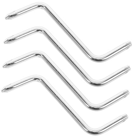 Ciieeo 4pezzi Cacciaviti Forma Di z Per Parafanghi Cacciaviti Per Riparazione Parafanghi Doppio Scopo Chiave Per Vite Angolari in Cromo-vanadio Utensili Per Auto e Elettrodomestici