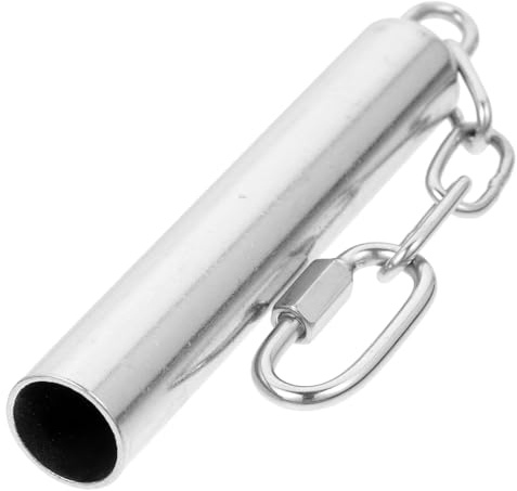 VALICLUD Giocattolo per Pappagalli Campanellino in Acciaio Inox Resistente, Giocattolo da Masticare per Uccelli Campana, Adatto per Parrocchetti e Calopsitte, Accessorio Divertente