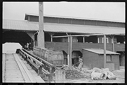 HistoricalFindings Photo: Turpentine Works,Statesboro,Georgia,GA,Bulloch County,Farm Security Admin,FSA,1