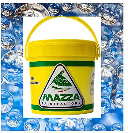 MAZZA Anticondensa Pittura Murale Lt 5 & Lt 14 Antimuffa Termoisolante Fonoassorbente Igienizzante Colorificio Bianca tecnologia Glass Bubble 3M con Microfere di Vetro Cave (5 Litri)