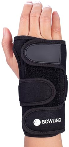 FURBBION Gants de bowling - Support de poignet et positionneur - Main droite S