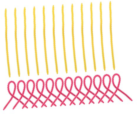 MERRYHAPY 20 Pezzi Bigodini Silicone Resistenti Al Calore per Flessibili e Leggeri per Styling Ricci Stretti e Corti per Uso Domestico e Professionale