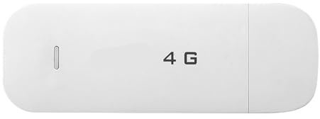 Wakects 4G LTE -adapter, 150 Mbps USB -modem Stick Hotspot Router Internetadapter för Upp Till 8 Användare Surfplattor Bärbara Datorer Telefoner (Ingen trådlös trohet)