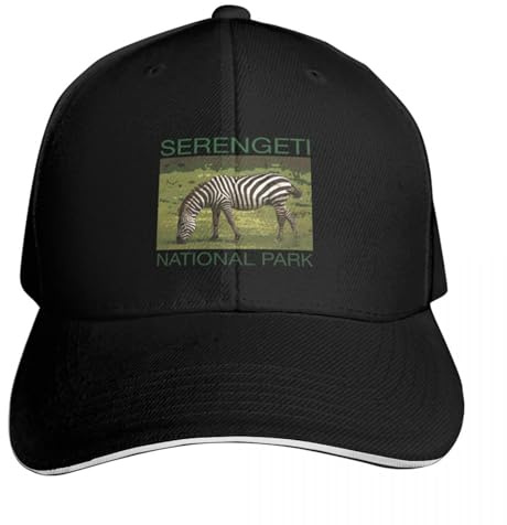 TUQIAAM Gorra de béisbol Serengeti, Sombreros para Hombres, Sombrero para niños, Sombrero de Lujo, Gorros, Bolsa de Playa, niño, Damas, Regalo