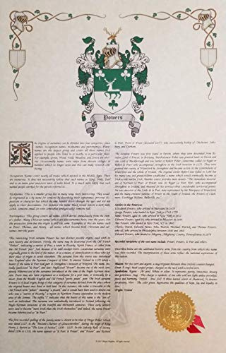 Mr Sweets Bast Coat of Arms, Crest & History 11x17 Print - Name Meaning, Genealogy, Family Tree Aid, Ancestry, Ancestors, Namesakes - Surname Origin: Spanish Spain