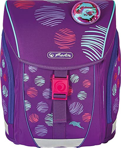 herlitz Schulranzen FiloLight Plus, Sea Bubbles, 1 Stück