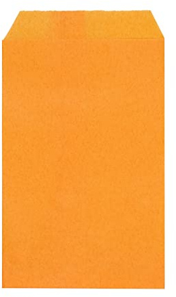 Quotidian Bolsas de papel antigrasa 15,2x22,9 cm, 100 uds | Papel sulfurizado antigrasa dorado para panadería, snacks, confitería (tamaño A5 · 6x9 pulgadas)