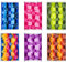 Lestarie Sarong, Wickelrock, Strandtuch, Strandkleid, Pareo Wrap, Farbe Lila + Sarongschnalle + Anleitung für Wickeltechniken (SA10-01lila)