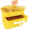 Nostalgia Oscar Mayer Diner-Style Hot Dog Steamer and Bun Warmer, 8 Hot Dog and 4 Bun Capacity, Steam Bratwursts, Sausages, Vegetables, Fish, Dumplings, Yellow