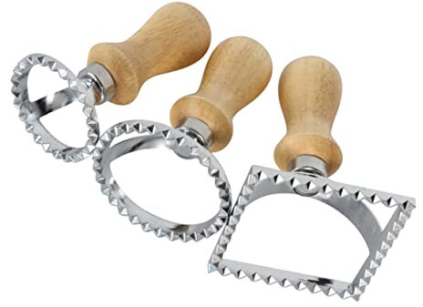 3St Prägestempel Cakesicles Schimmel Ravioli-Stempel mit Griff Ravioli-Hersteller Plätzchen Kuchenform werkzeug Keksform Schneideform geprägte Form Nachtisch Backutensilien