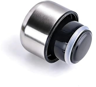 Tapón Repuesto Otto Koning Color Plata Acero Inoxidable, Sin BPA, Compatible con Botellas de 500ml
