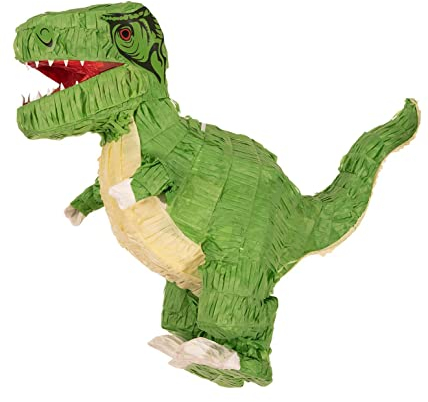 Smiffys Pignatta Dinosauro, Verde, 41x37cm