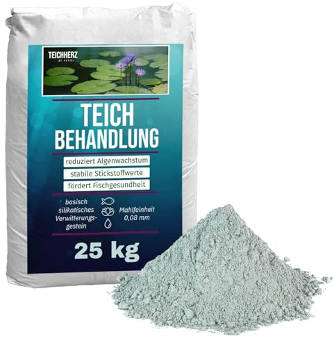 Petigi TeichHerz Teichbehandlung Algenentferner Grundpflegemittel für Teich