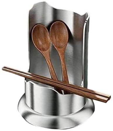 Portacucharas Cocina Soporte Acero Inoxidable Olla Utensilios Cocina