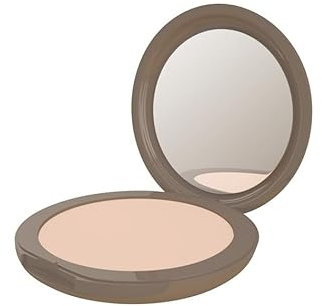 Neve Cosmetics fondotinta compatto con specchietto incorporato Flat Perfection levigante, coprenza media | Light Rose