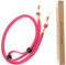 GERNEO® - DAS ORIGINAL - Premium Leder Brillenband aus PU Wildleder Unisex für Lesebrille & Sonnenbrille - diverse Sommerfarben (Hibiskusrosa)
