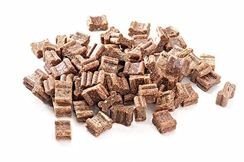 123... Hund dabei! - 1kg Getreidefreie Knusperknochen mit Wild und Cranberries für Hunde, Zahnpflege-Snack, Reich an Fleisch, Stärkt Zähne und Gebissmuskulatur