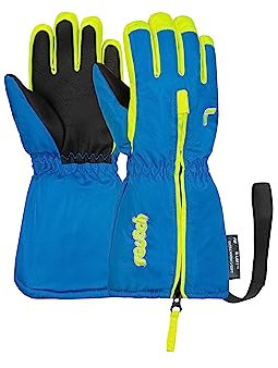 Reusch Tom extra warme, Winddichte und atmungsaktive Fingerhandschuhe Winterhandschuhe Kinder Babys Kleinkinder Mädchen Jungen mit einem Reißverschluss