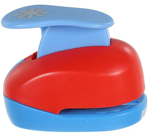 Tofficu Prägegerät Papier stanzt DIY-Stanzgerät Prägepapierstanze Kartenlocher Mini-Locher kinder bastelset basteln für kinder Papierstanzer für Scrapbooking basteln papier stanzen Abs